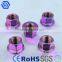 China Supplier High Strength DIN6923 Titanium Hex Flange Nut