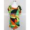 Lovely Classic African irregular pattern Print girls Blouse & tops