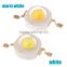 1W High Power Warm White / Pure White Led Lamp Beads 100-110 LM For Indoor Outdoor Lighting Decorations Accessories Light Beads