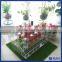 Custom made nail polish holder with 4 layers / acrylic display stands nail polish rack