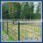 Alibaba China green vinyl pvc coated welded wire mesh fence 2.64mm mesh fence fence post