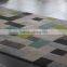 2016Multi Colour Circles Hand Tufted Cut Pile Wool CarpetsYB-A043 Quality Choice