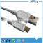 wholesale Low price and good quality usb 2.0 male to mini usb cable usb shielded high speed cable 2.0