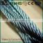 OEM/ODM 6x36+IWRC electro-galvanized steel wire rope