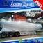 JUYUAN Manufacturer 50 CBM 55 CBM 60 CBM Bulk Cement Tanker Semi Trailer For Sale
