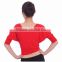 2016 High quality cheap women cotton red tribal belly dance tops dancing costume top for sale