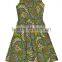 2016 African Dress For Women, African Print Dress With Green Pattern