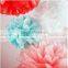Wholesales Warm Colored Hanging Decorative Flower Paper