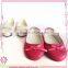 Fashion factory OEM 18 doll shoes handmade