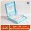 bottom to lid style hard perfume box with soft velvet insert