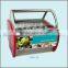 Ice cream display refrigerator