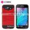 Newest Metal Brushed Texture Impact Resistant Heavy Duty Hybrid Dual Layer Shockproof Protective Cover Shell for Samsung J2 2016