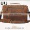 vintage men's genuine leather briefcase for business