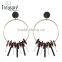 Vintage National Design Earrings Minority Alloy Drop Earrings Wholesale 2016