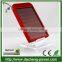 New promotion high efficiency outdoor 2600mah power bank solar charger portable
