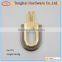 Zinc alloy metal bag handle accessories for handbag