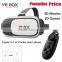2016 Best selling Factory Directly High Quality 3D Glasses Real Virtual Google Carboard Virtual Reality 3D media VR Box