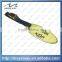 customized bulk oval shape custom gold luggage tag