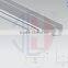 Anodized Single Top and Bottom Track Wardrobe Sliding Door Profile