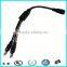 Power connector dc 5.5*2.1mm plug CCTV cable