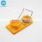 Stainless steel double headed egg slicer cutter