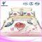 Wholesale Red Rose Cheap 3D Bedding Set