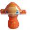 cute cartoon character shaped toy for kids,blue inflatable cartoon tumbler