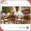 Hot sell A15 Classic Rococo classical dining room wood furniture