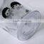 450ml Clear Plastic Water Cups Bottle With Straws
