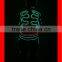 TC-053 mens light up halloween costumes xxxxl/halloween dance costumes stage performance/DMX 512 fiber optical suits