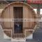 Solid Wood Main Material cedar barrel sauna