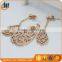 Stainless steel Filigree Teardrop sets 2016 Fashion Jewelry set