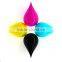 High heat resistant black printing ink for decorative wallpaper print