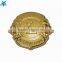 High end new design skull belt buckles with glod plating
