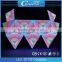 hot sales dancing club rgb pixel lighting dj table 3d shape easy operation