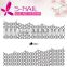 2016 black Lace Nail Tools Stickers 3d Nails Stickers,korea nail sticker,gel nail sticker
