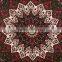 Psychedelic Star Mandala Tapestry Wall Hanging Bed sheet Twin Bedspread Indian Manufacturing Wholesale Tapestry Supplier
