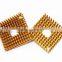 3D printer accessories 40 * 40 * 11 fin heat faster Makerbot mk7MK8 extruder Universal Gold J407