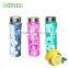 best selling borosilicate glass water bottle with food grade silicone sleeve wholesale