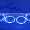 OUt Dia 72mm 75mm 80mm Rgb Led Angel Eyes Kits 12V Auto Led Drl Angel Eyes Rings Headlight for 90mm 100mm 120mm Car Led Lamp