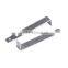 custom metal flat heated grip pin terminal