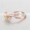 925 Silver Plated Gold 1 Gram Engagement Ring For Men RIPY061