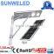 Pathway Lighting 20W Integrated Solar garden street light with 20w 30w 40w 50w 60w IES