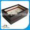 Wholesale Luxury Handmade Watch Box with Leather Pillow Insert