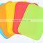 Candy Color Multifunction rectangular Table Mat Waterproof Silicone Mat