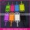 Bulk Wholesale Silicone Card Wallet Mobile Phone Holder With Hanging Strap