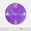 DEHENG plastic wall clock with temperature and humidity