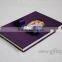Handmade purple wedding guest book