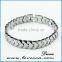 new promotional jewelry silver tungsten bio energy bracelet 4 in 1 health care bangles