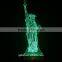 Customized design acrylic 3D display table lamp with night lighting